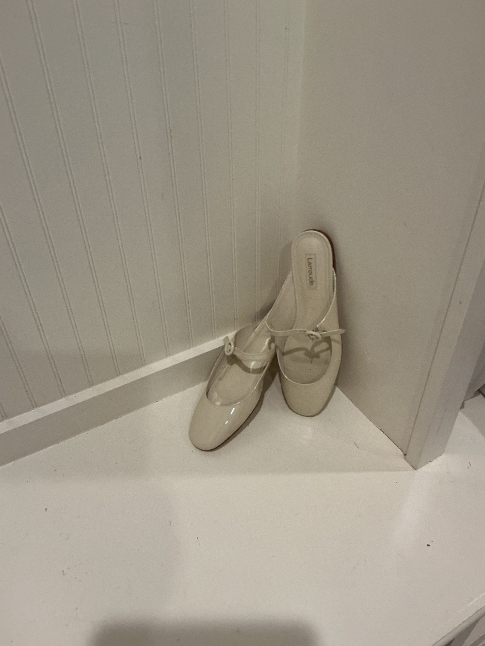 Larroude mules flats